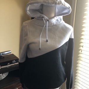 Black and White Hoodie